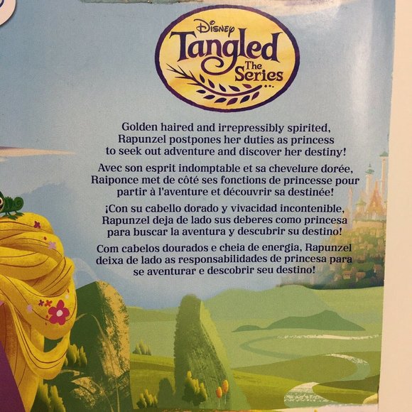 Disney Tangled The Series Rapunzel Princess 10" Doll Bendable Braid Long Hair D - Picture 7 of 12